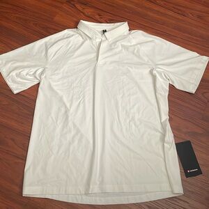 New with tags Lululemon Men’s stretch Golf Polo White XXL